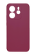 Силиконовый чехол Softy для Xiaomi Redmi Note 14 4G (UA/Europe) cherry Full Camera с микрофиброй