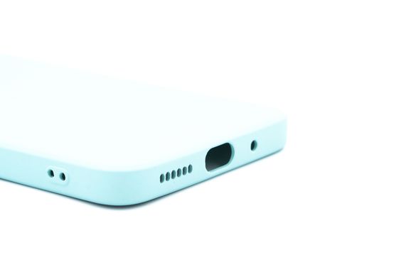 Силіконовий чохол Full Cover для Xiaomi Redmi 12 azure Full Camera без logo