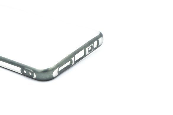 Чехол 2 в 1 Matte для Xiaomi Redmi 8A 2.0mm 2-Line green