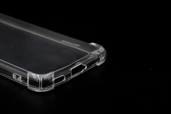 Чехол (TPU) Getman Ease logo для Samsung S21 clear с усил.углами