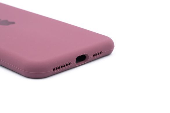 Силіконовий чохол Full Cover для iPhone 11 Pro Max maroon