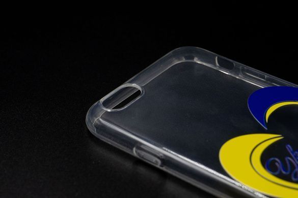 Силіконовий чохол MyPrint для iPhone 6 Україна в моєму серці, SMTT, clear