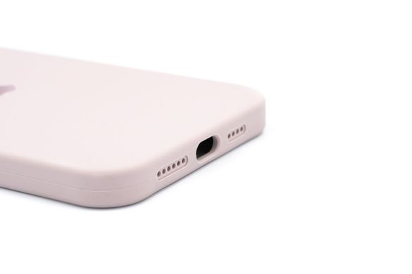 Силіконовий чохол Full Cover для iPhone 12 Pro Max lavander Full Camera