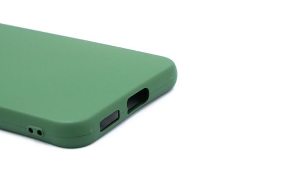 Силіконовий чохол Full Cover для Samsung S22+ dark green Full camera без logo
