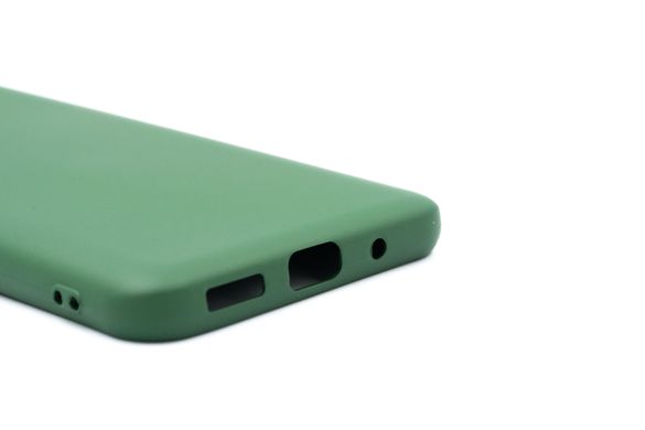 Силіконовий чохол Full Cover для Xiaomi Redmi 12C dark green Full Camera без logo