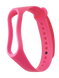 Ремінець Silicone Xiaomi MI Band 3/4 hot pink