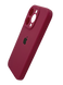 Силіконовий чохол Full Cover для iPhone 15 Pro Max marsala Full Camera