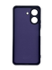 Силіконовий чохол SMTT для Xiaomi Redmi 13C/ Poco C65 Dark Violet Full Camera з мікрофіброю