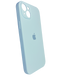Силиконовый чехол Full Cover для iPhone 13 sky blue(sweet blue) Full Camera