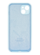 Силиконовый чехол Full Cover для iPhone 13 sky blue(sweet blue) Full Camera