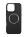 TPU чехол Bonbon Metal Style with MagSafe для iPhone 16 Pro black