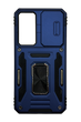 Чехол Camshield Army Ring для Samsung A35/A55 navy противоударный шторка/защита камеры