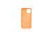 Силиконовый чехол Full Cover для iPhone 12/12 Pro papaya
