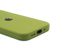 Силіконовий чохол Full Cover для iPhone 13 mini olive green Full Camera