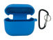 Чохол for AirPods 3 силіконовий royal blue з мікрофіброю