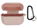 Чохол for AirPods Pro 2 силіконовий pink sand з мікрофіброю