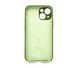 Силіконовий чохол Full Cover для iPhone 13 mini olive green Full Camera