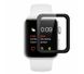 Защитное 4D стекло Люкс для часов Apple Watch 38mm 0,3mm black