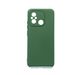 Силіконовий чохол Full Cover для Xiaomi Redmi 12C dark green Full Camera без logo