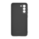 Силіконовий чохол SMTT для Samsung S21 FE black Full Camera з мікрофіброю