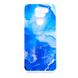 Чохол Marble Clouds для Xiaomi Redmi Note 9 blue