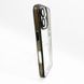 Чохол Fibra Bling Side edge для iPhone 17 clear black Full Camera