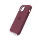 Силіконовий чохол Full Cover для iPhone 13 mini plum