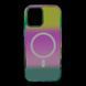 TPU чехол Apple Glass Gradient with MagSafe для iPhone 14 clear