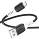 USB кабель HOCO X82 micro 2.4A 1m black