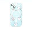 TPU+PC чохол Secret Garden with MagSafe для iPhone 14 mint