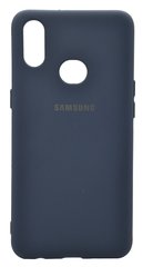 Силіконовий чохол Full Cover для Samsung A10S midnight blue My color