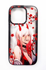 Чохол TPU+PC Anime legends Clear with MagSafe для iPhone 14 Pro zero two black