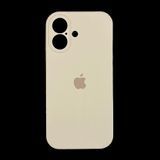 Силіконовий чохол Full Cover для iPhone 17 antigue white Full Camera