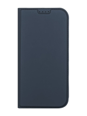 Чохол книжка Dux Ducis з кишенею для візиток для iPhone 15 Pro dark blue