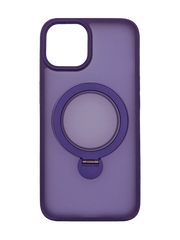 Чехол Ostand with MagSafe для iPhone 13 purple