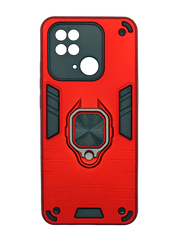 Чохол SP Transformer Ring for Magnet для Xiaomi Redmi 10C red протиударний Full Camera