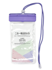 Чехол водонепроницаемый WATERPROOF bag 2in1 purple
