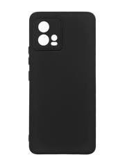 Силиконовый чехол Full Cover для Motorola Moto G72 black Full Camera без logo