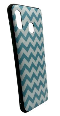 Чохол Desire for Samsung A205 (A20-2019) ZigZag Green-White #3