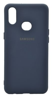 Силіконовий чохол Full Cover для Samsung A10S midnight blue My color