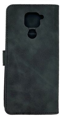 Чохол книжка Leather Book для Xiaomi Redmi Note 9 4G black SP