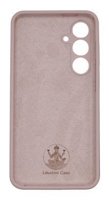 Силіконовий чохол Full Cover для Samsung S24 FE pink sand Full Camera без logo