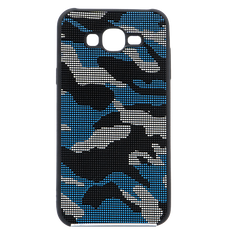 Силиконовый чехол Military Point для Samsung J7 blue