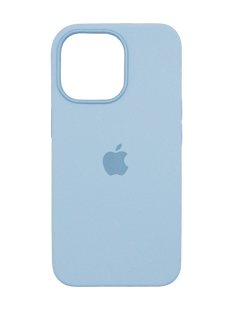 Силіконовий чохол with MagSafe для iPhone 14 sky