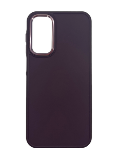 TPU чохол Bonbon Metal Style для Samsung A15 4G/5G plum