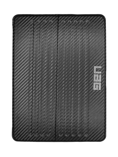 Чохол книжка UAG Metropolis для iPad 10.2" carbon fiber