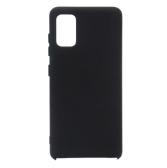 Силиконовый чехол Full Cover для Samsung A41 black без logo
