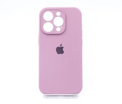 Силіконовий чохол Full Cover для iPhone 14 Pro lilac pride Full Camera