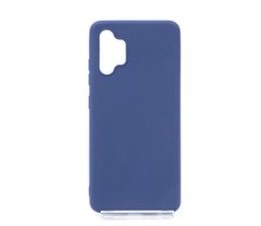 Силиконовый чехол Soft Feel для Samsung A32 4G blue