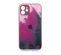 Силіконовий чохол Bright colors для iPhone 12 burgundy (TPU)